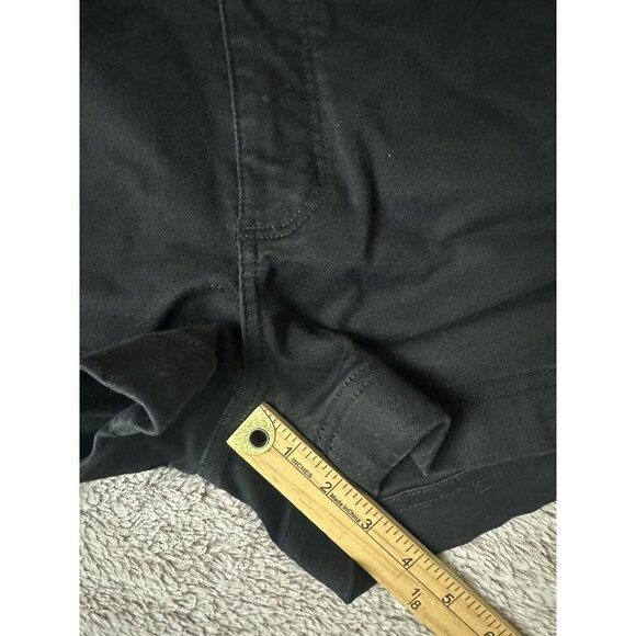 Everlane Women’s Utility Shorts Size 2 High Waisted Twill Black - Picture 3 of 9